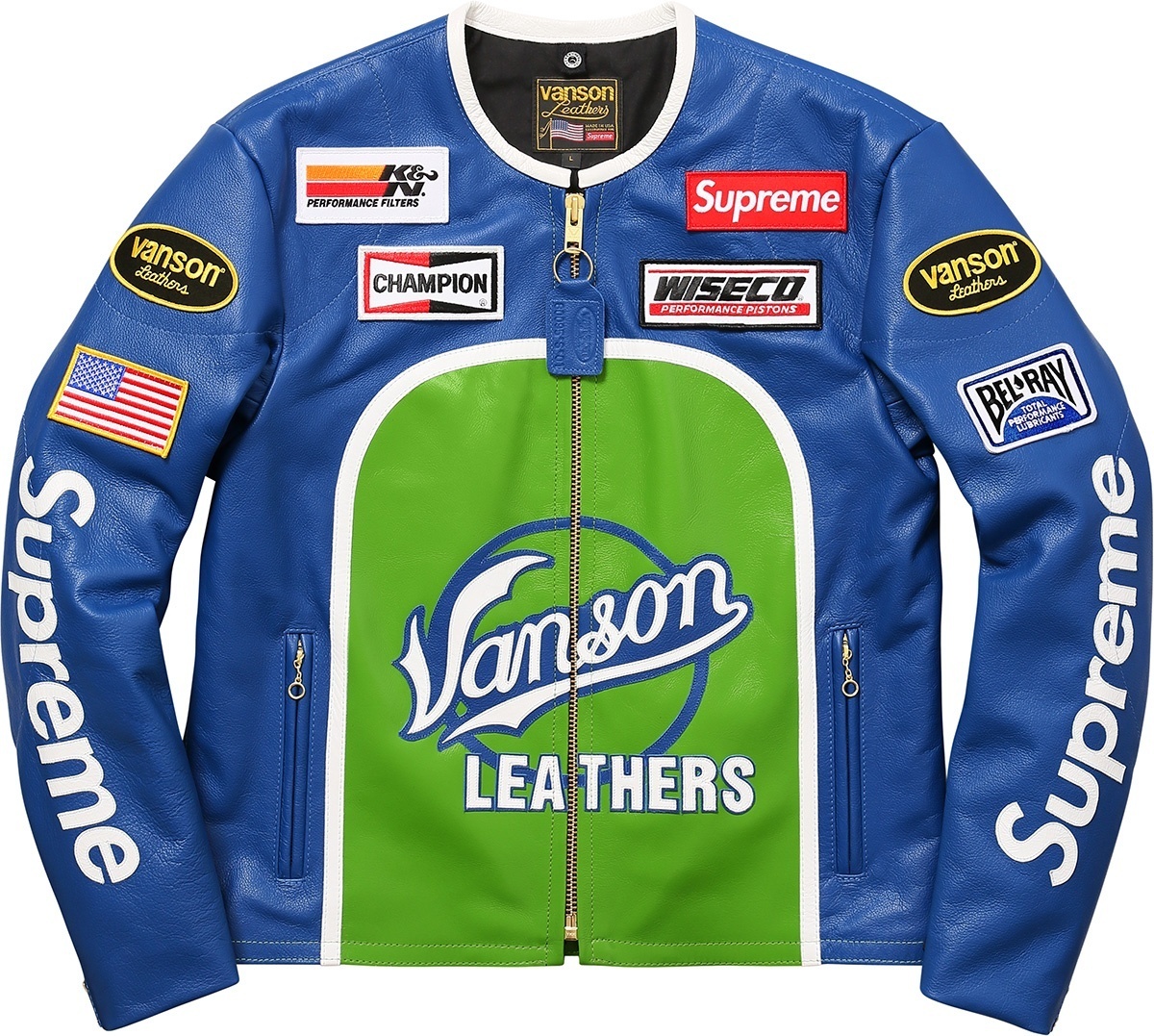 Supreme®/Vanson® Leather Star Jacket view 2